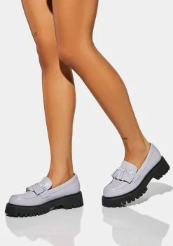 Koi Footwear Jelly Tots Ruffle Loafers Flats