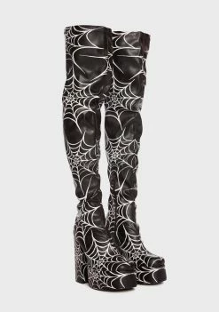 Koi Footwear Grave Nexus Platform Boots