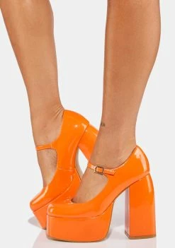 Koi Footwear Mango Sweet Attitude Platform Heels Platforms