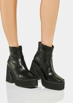 Koi Footwear Boots & Booties Torus Heeled Platform Boots
