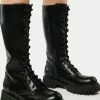 Koi Footwear Combat Boots River Sake Long Boots
