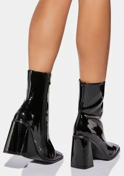 Koi Footwear Nami Square Toe Ankle Boots