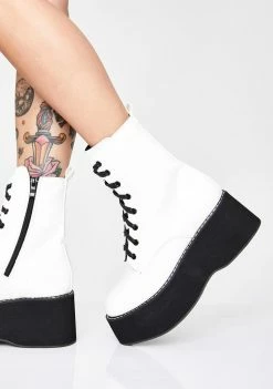 Koi Footwear Frosted Arkon Ankle Boots