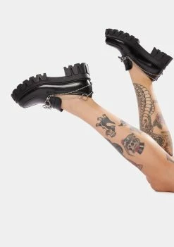 Koi Footwear Sentient Voltage Ring Loafers Platforms