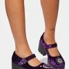 Koi Footwear Flats Della Velvet Mary Janes