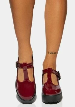 Promo ๐ Koi Footwear Oxblood Patent Sai Mary Janes ๐ฅ 8 Koi Footwear Oxblood Patent Sai Mary Janes