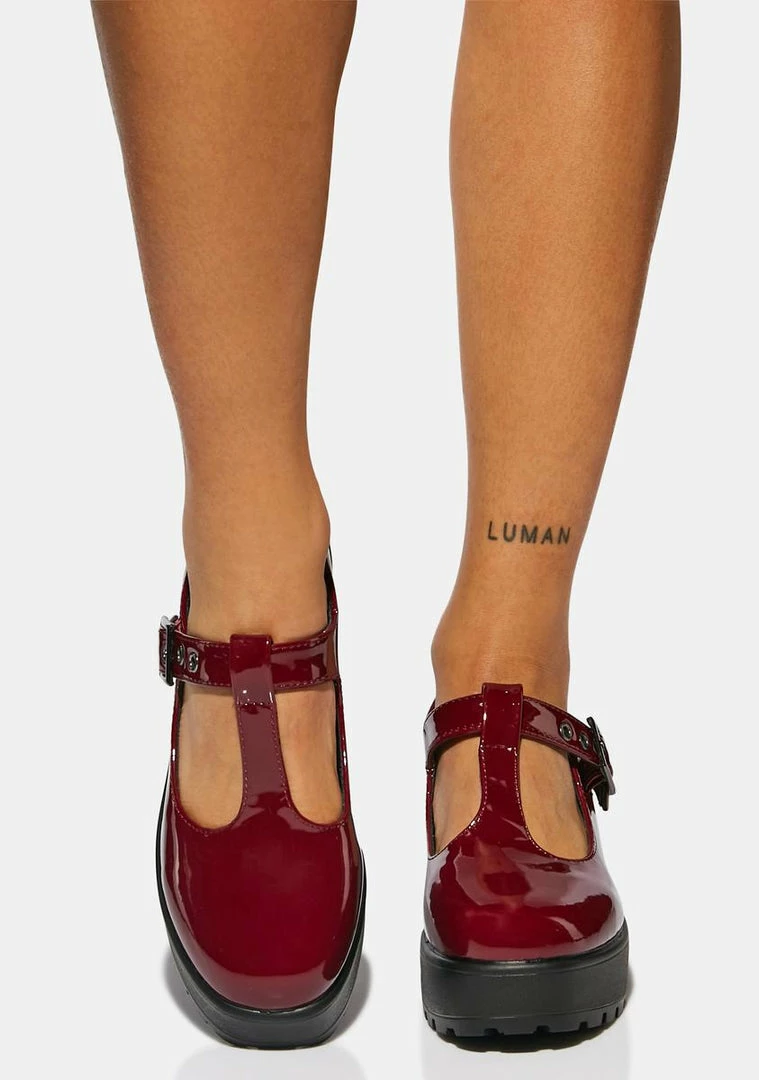 Promo ๐ Koi Footwear Oxblood Patent Sai Mary Janes ๐ฅ 5 Koi Footwear Oxblood Patent Sai Mary Janes