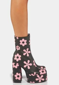 Best Sale ๐คฉ Koi Footwear Empty Flowers Platform ๐ฅพ Boots Platforms ๐ 7 Koi Footwear Empty Flowers Platform Boots Platforms