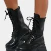 Koi Footwear Black Costal Cruiser Ankle Boots