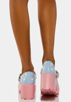 Koi Footwear Tita Little Bo Platform Mary Janes Flats