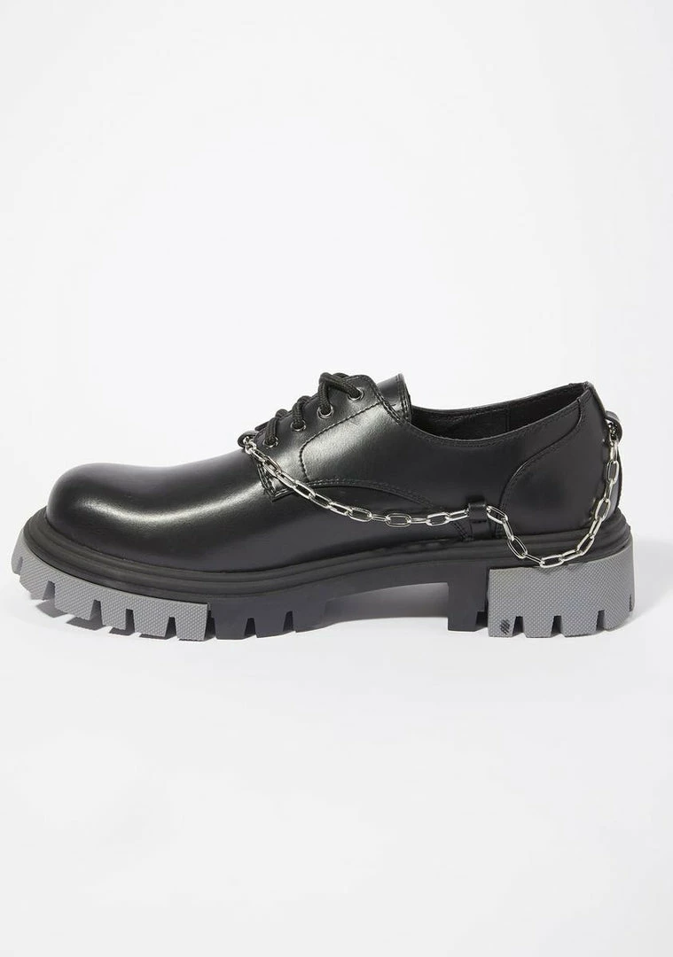 Hot Sale π Koi Footwear Flats Halcyon Chain Oxfords π 6 Koi Footwear Flats Halcyon Chain Oxfords