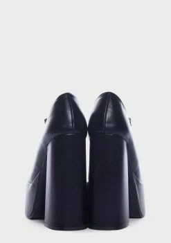 Koi Footwear Platforms Black Darkbloom Mary Janes