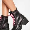Koi Footwear Boots & Booties Candy Kitana Combat Boots