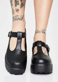 Koi Footwear Dark Sai Mary Janes
