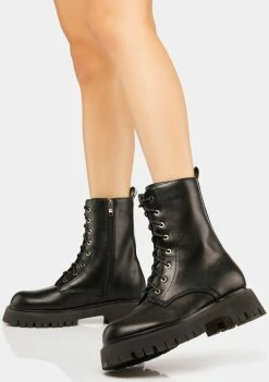 Koi Footwear Anchor Combat Boots