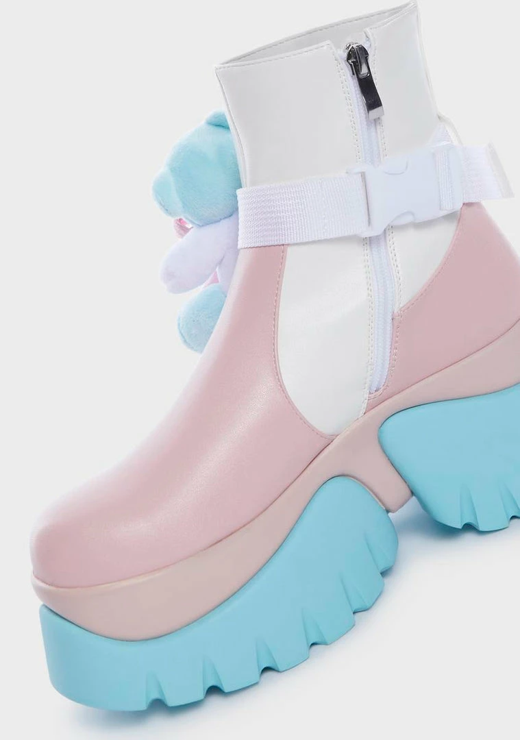 Best Sale โค๏ธ Koi Footwear Teddy Bear X Melanie Martinez Platform ๐ฅพ Boots Combat ๐ฅพ Boots ๐ 4 Koi Footwear Teddy Bear X Melanie Martinez Platform Boots Combat Boots
