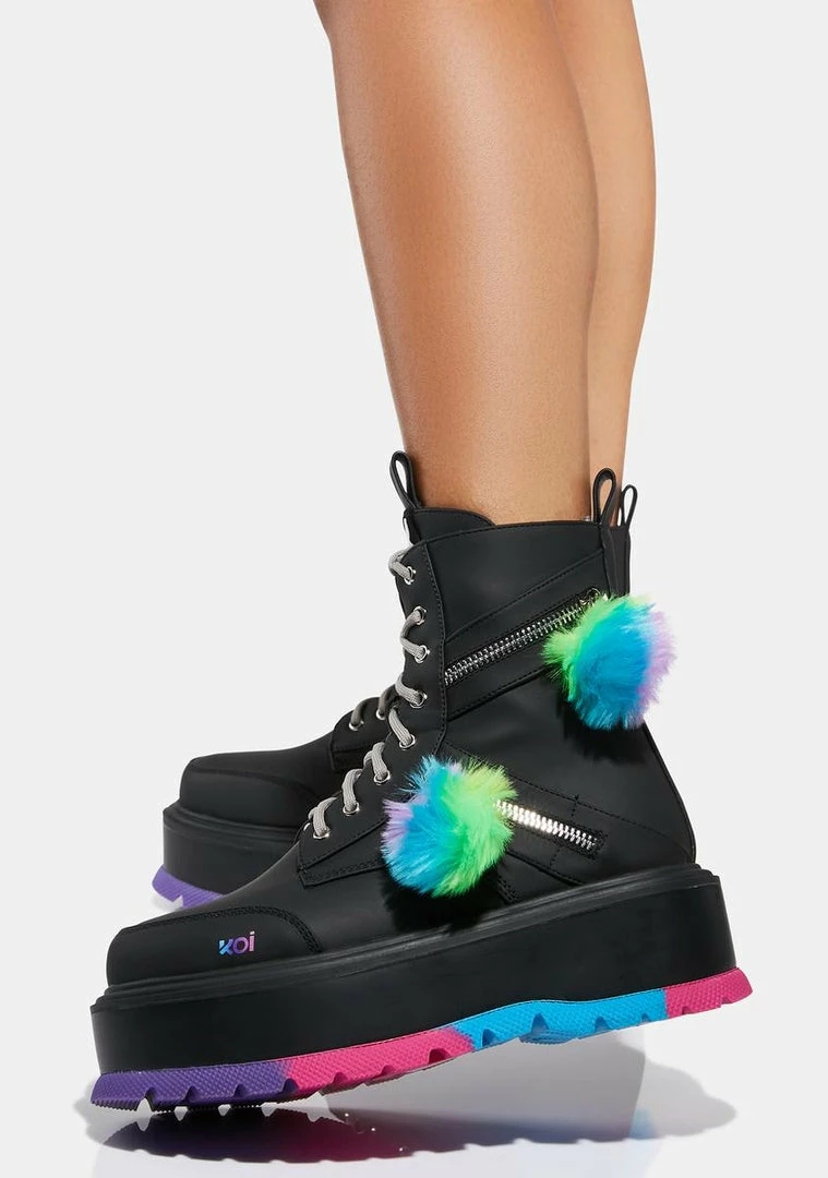 Best Sale ๐ Koi Footwear ๐ฅพ Boots & Booties Evening The Odds Ankle ๐ฅพ Boots ๐ฏ 4 Koi Footwear Boots & Booties Evening The Odds Ankle Boots