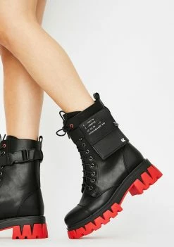Koi Footwear Banshee Combat Boots Boots & Booties