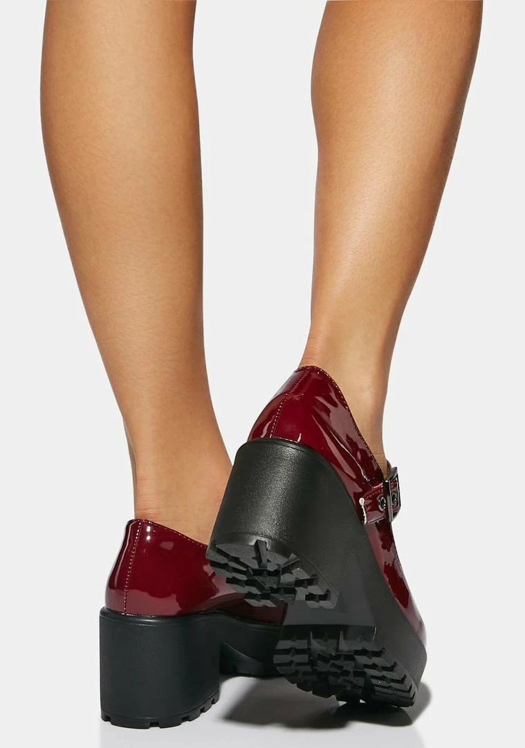 Promo ๐ Koi Footwear Oxblood Patent Sai Mary Janes ๐ฅ 6 Koi Footwear Oxblood Patent Sai Mary Janes