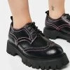 Koi Footwear Tunnel Vision Platform Brogues Oxfords