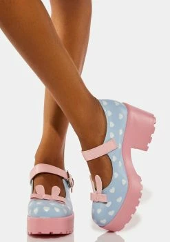 Koi Footwear Tita Little Bo Platform Mary Janes Flats