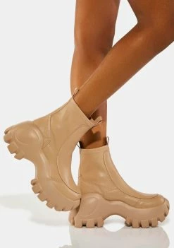 Koi Footwear Ankle Boots Raven Scars Bubble Chelsea Boots