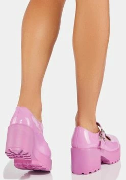 Koi Footwear Flats Light Purple Tira Mary Janes