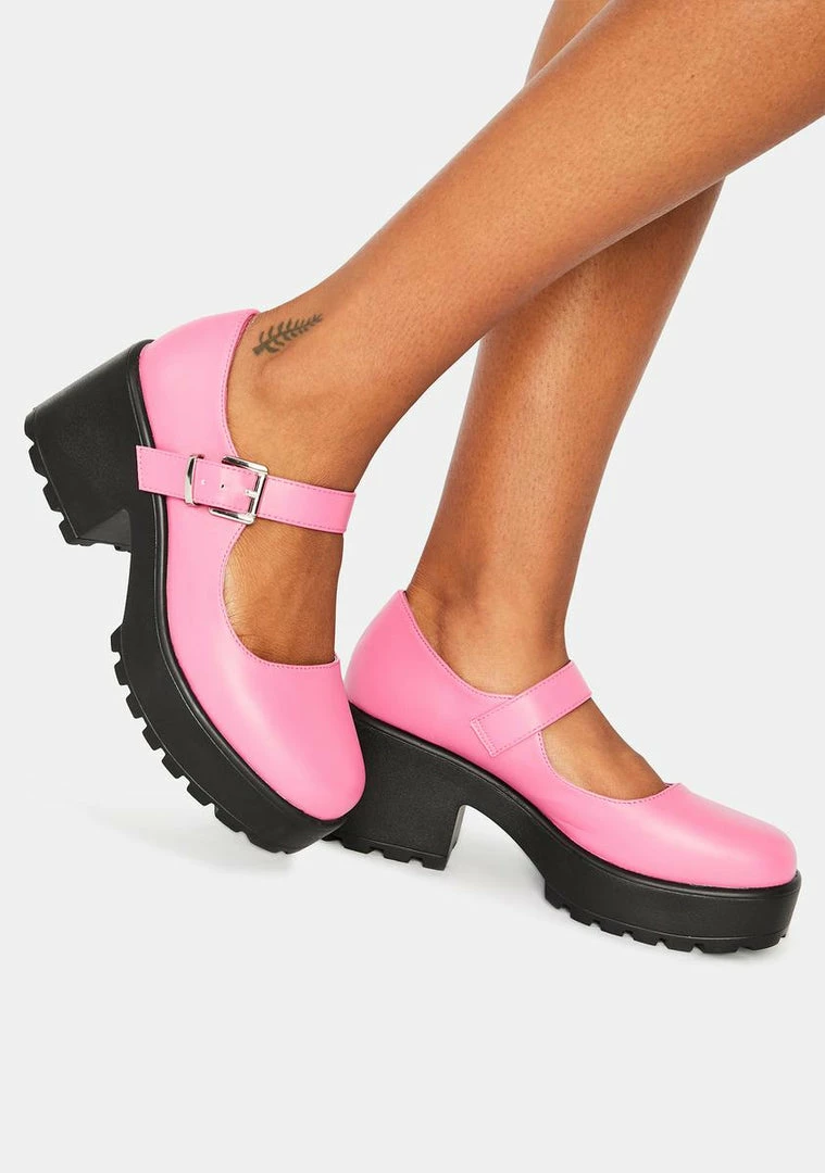 Discount π― Koi Footwear Fuchsia Tira Mary Janes Platforms π 3 Koi Footwear Fuchsia Tira Mary Janes Platforms