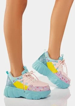 Koi Footwear Fizz Wizz Bubblegum Platform Sneakers