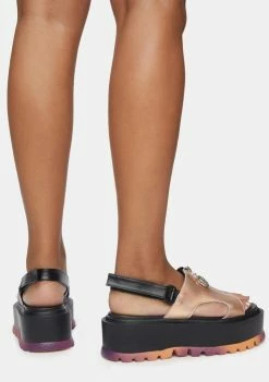 Koi Footwear Crimson Platform Sandals