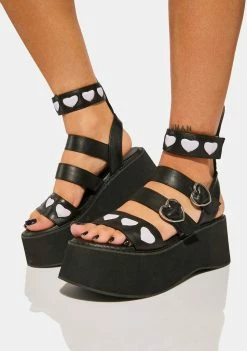Koi Footwear Platforms Lovergirl Platform Sandals