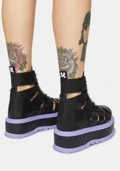 Koi Footwear Ancient Domain Strappy Platforms