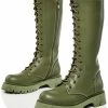 Koi Footwear Khaki River Sake Long Boots