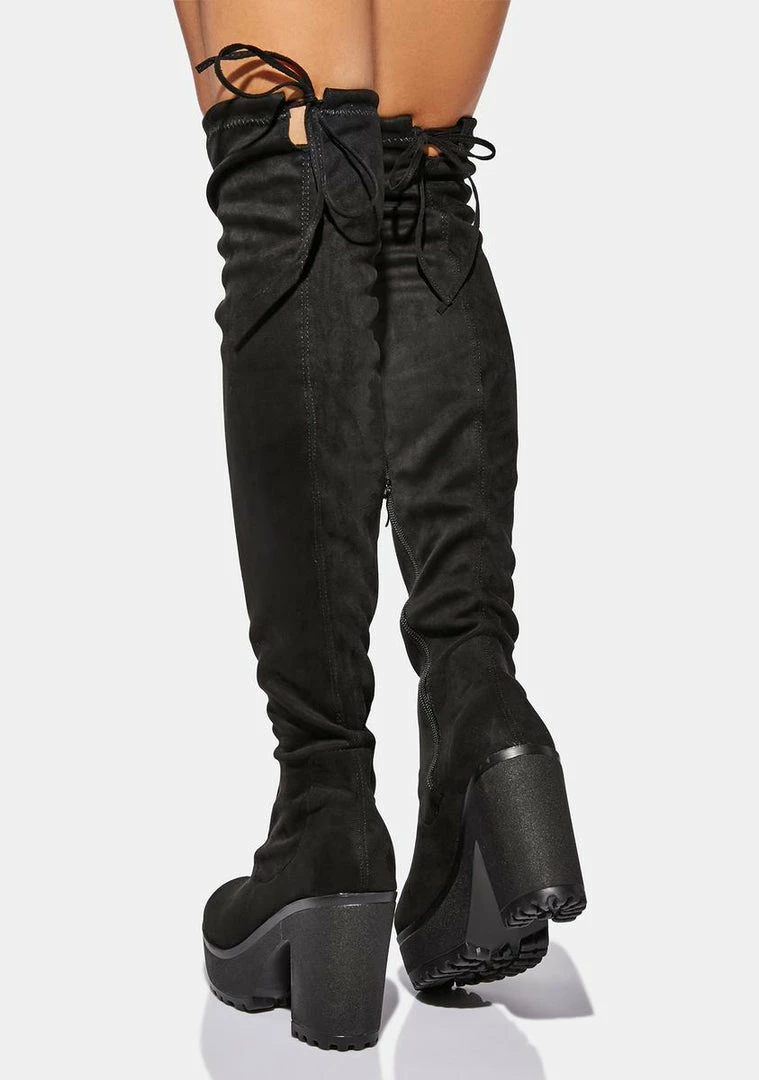 Outlet 🔔 Koi Footwear Athos Over The Knee 🥾 Boots 🎉 6 Koi Footwear Athos Over The Knee Boots