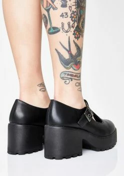 Koi Footwear Dark Sai Mary Janes