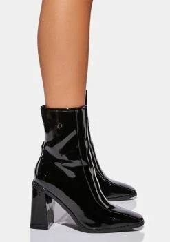 Koi Footwear Nami Square Toe Ankle Boots
