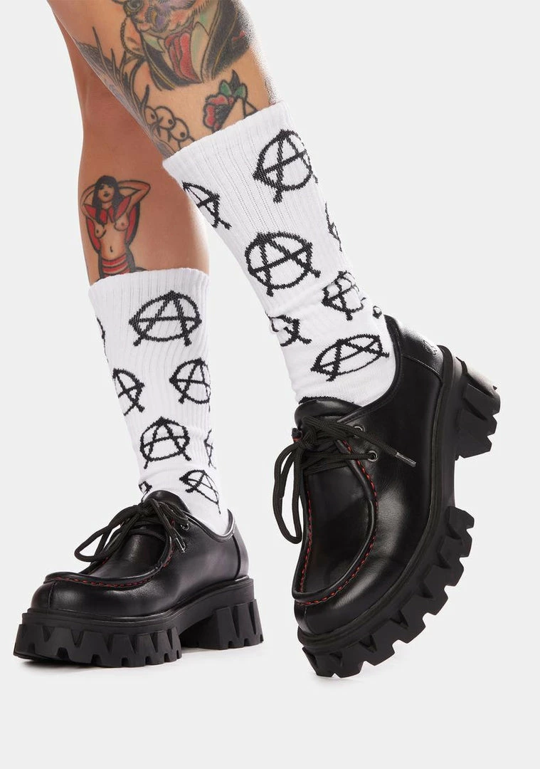 Best deal 💯 Koi Footwear Luna Platform Oxfords ✨ 3 Koi Footwear Luna Platform Oxfords