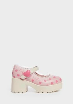Front Page 26 Koi Footwear Sweetheart X Melanie Martinez Mary Janes Platform Mary Janes