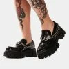 Koi Footwear Platforms Sentient Voltage V2 Ring Loafers