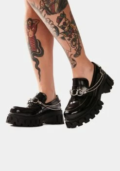 Koi Footwear Platforms Sentient Voltage V2 Ring Loafers