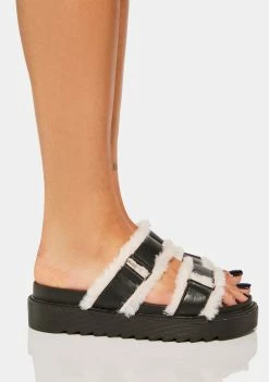 Koi Footwear Sandals Mypos Fluffy Slides