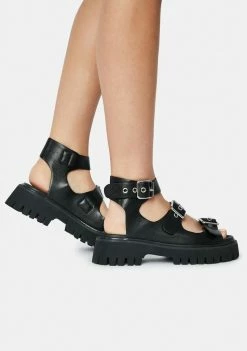 Koi Footwear Trantor Buckle Sandals