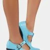 Koi Footwear Flats Turquoise Sai Mary Janes