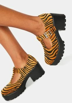 Koi Footwear Exotic Tiger Mary Janes