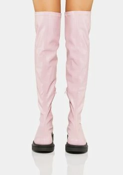 Koi Footwear Sassy Cherry Knee High Boots Boots & Booties