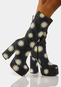 Koi Footwear Crazy Daisy Platform Boots
