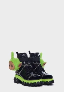 Koi Footwear X Teletubby Head Platform Boots