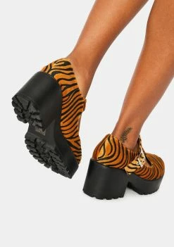 Koi Footwear Exotic Tiger Mary Janes