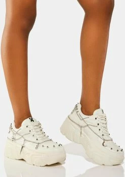 Koi Footwear White Jinx Mystic Charm Sneakers