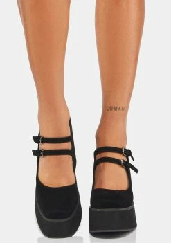 Koi Footwear Platforms Zuri Mary Jane Heels